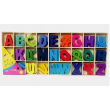 Wooden Alphabet Letters Pack of 130 SMALL WOOD NATURAL Krafters Korner New Color 728628847042  122959005961